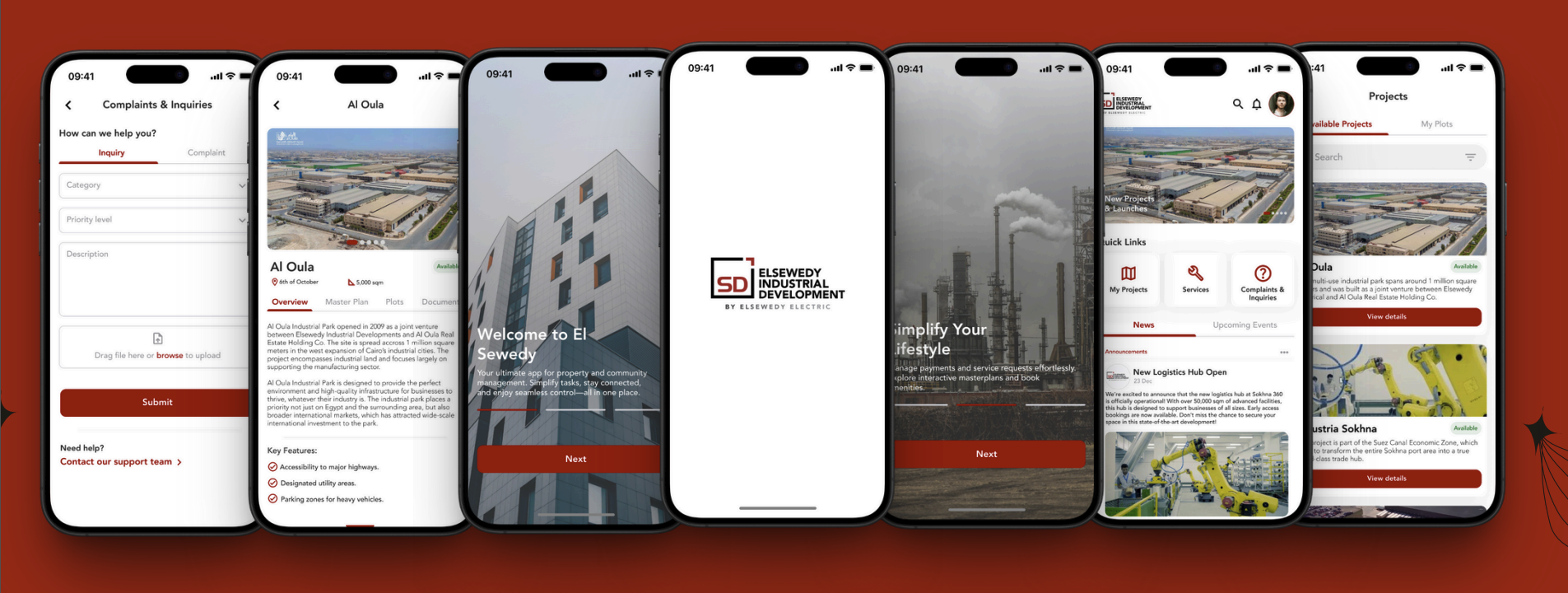 Elsewedy Industrial Development interface